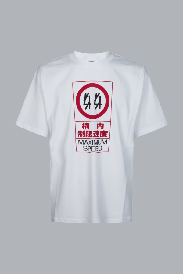 WARNING HIGH RISK T-SHIRT WHITE