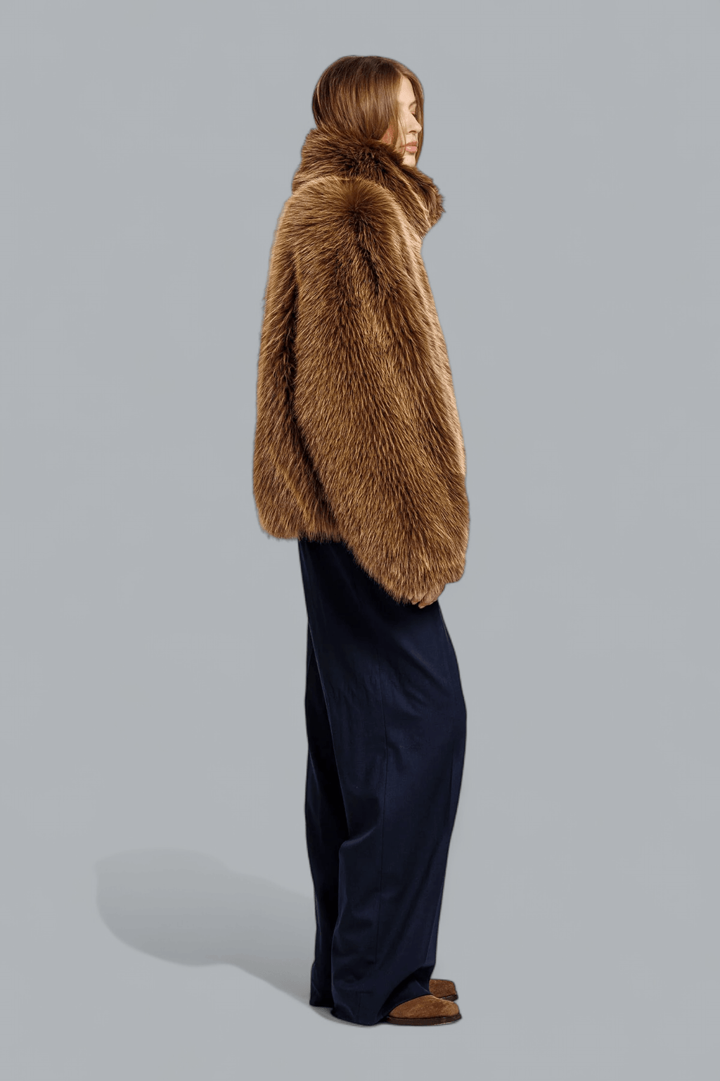 ALLY FAUX FUR JACKET