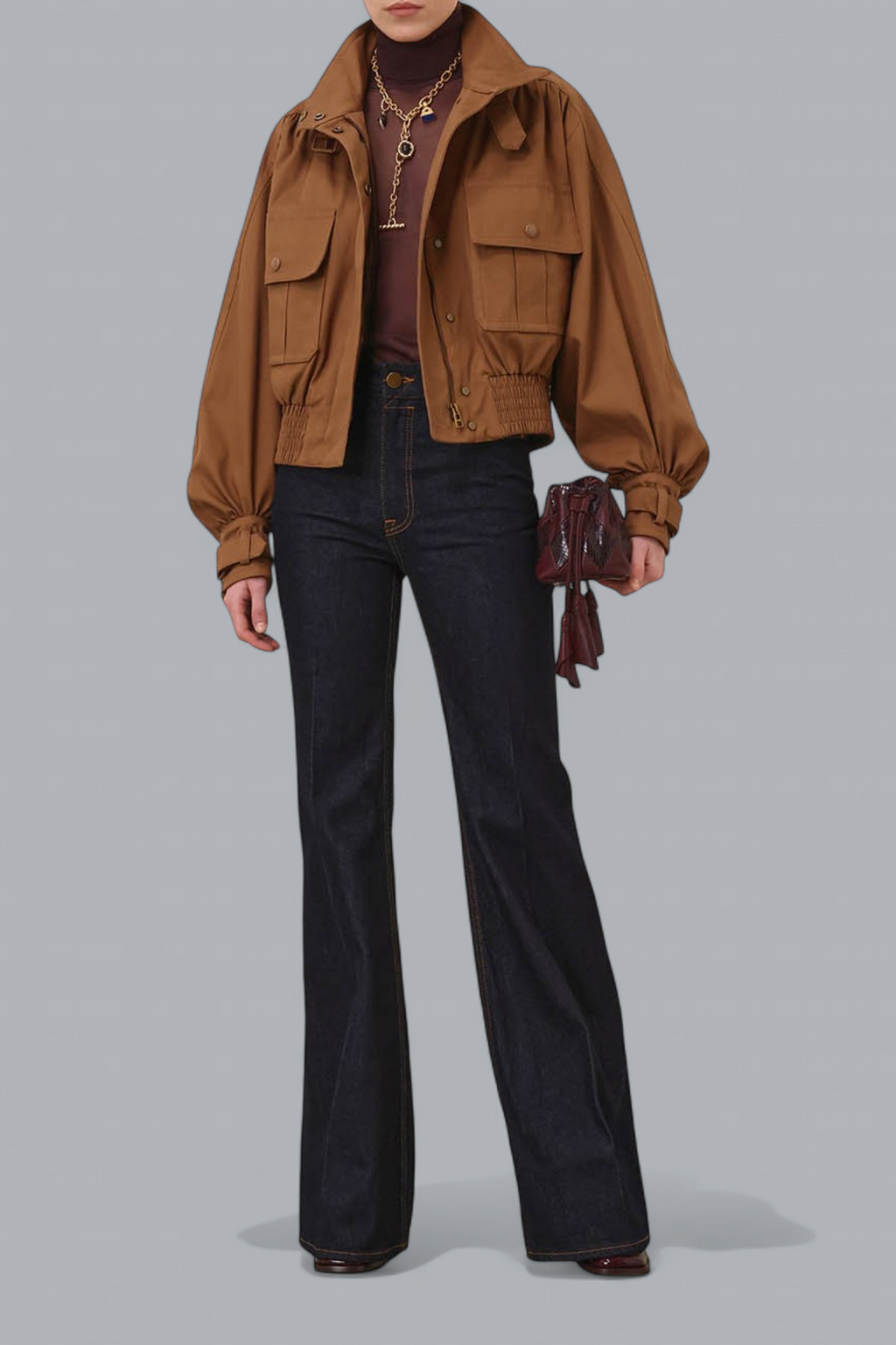 VALIANT DRILL BIKER JACKET