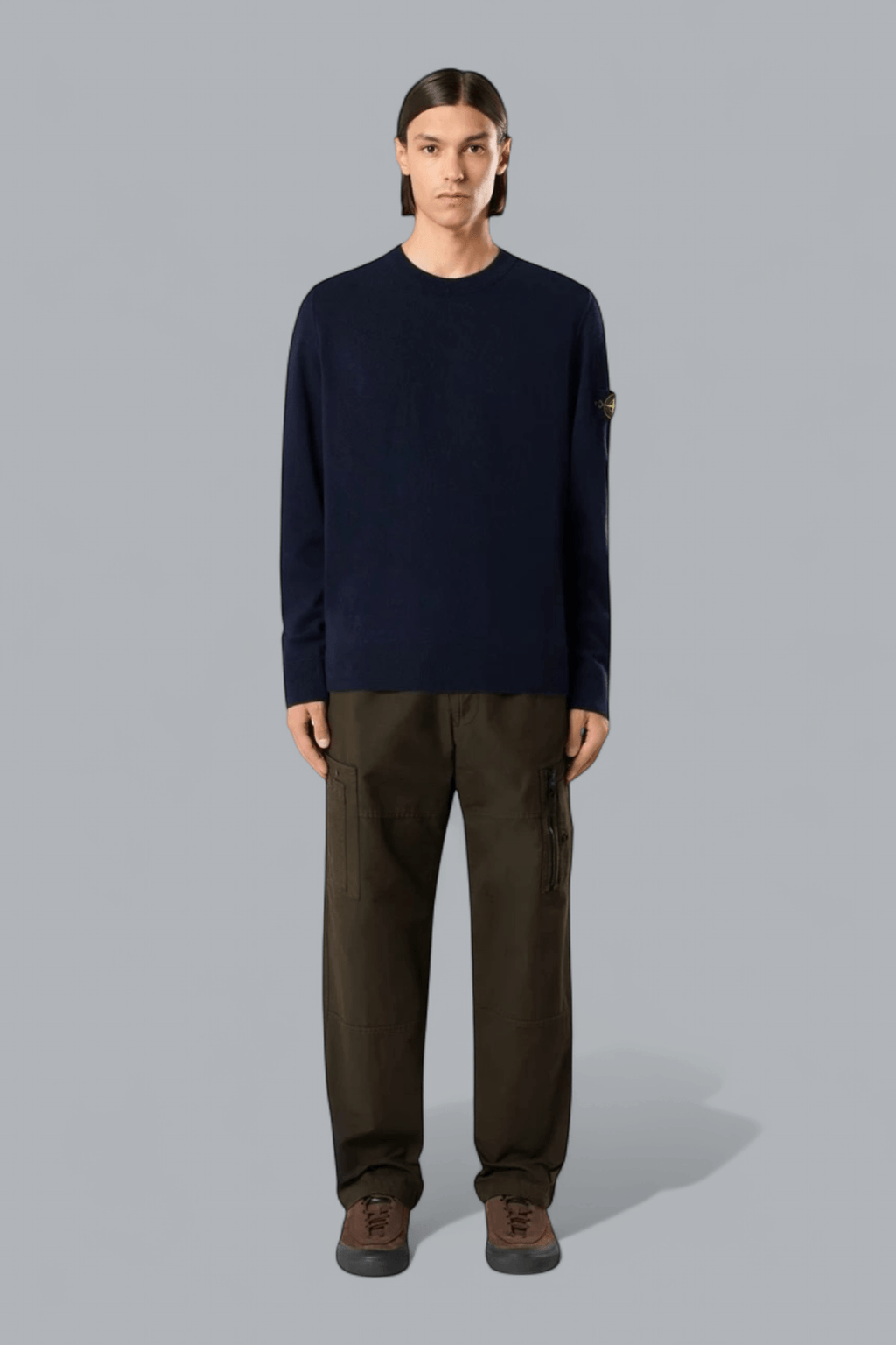 LIGHT RWS GEELONG WOOL CREWNECK