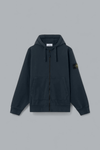 ORGANIC COTTON FLEECE ZIP THROUGH HOODIE