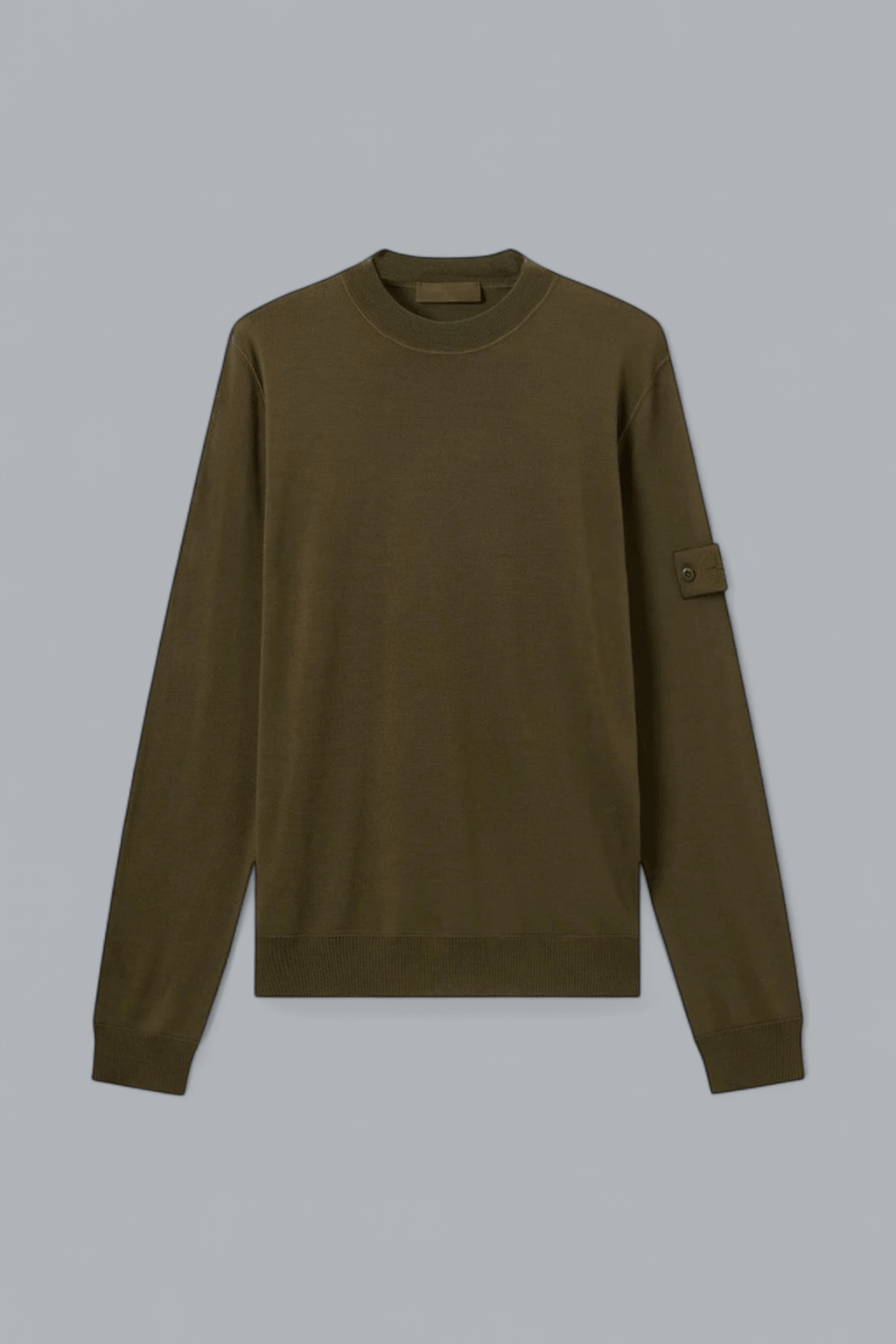 LIGHT PURE RWS WOOL GHOST CREWNECK