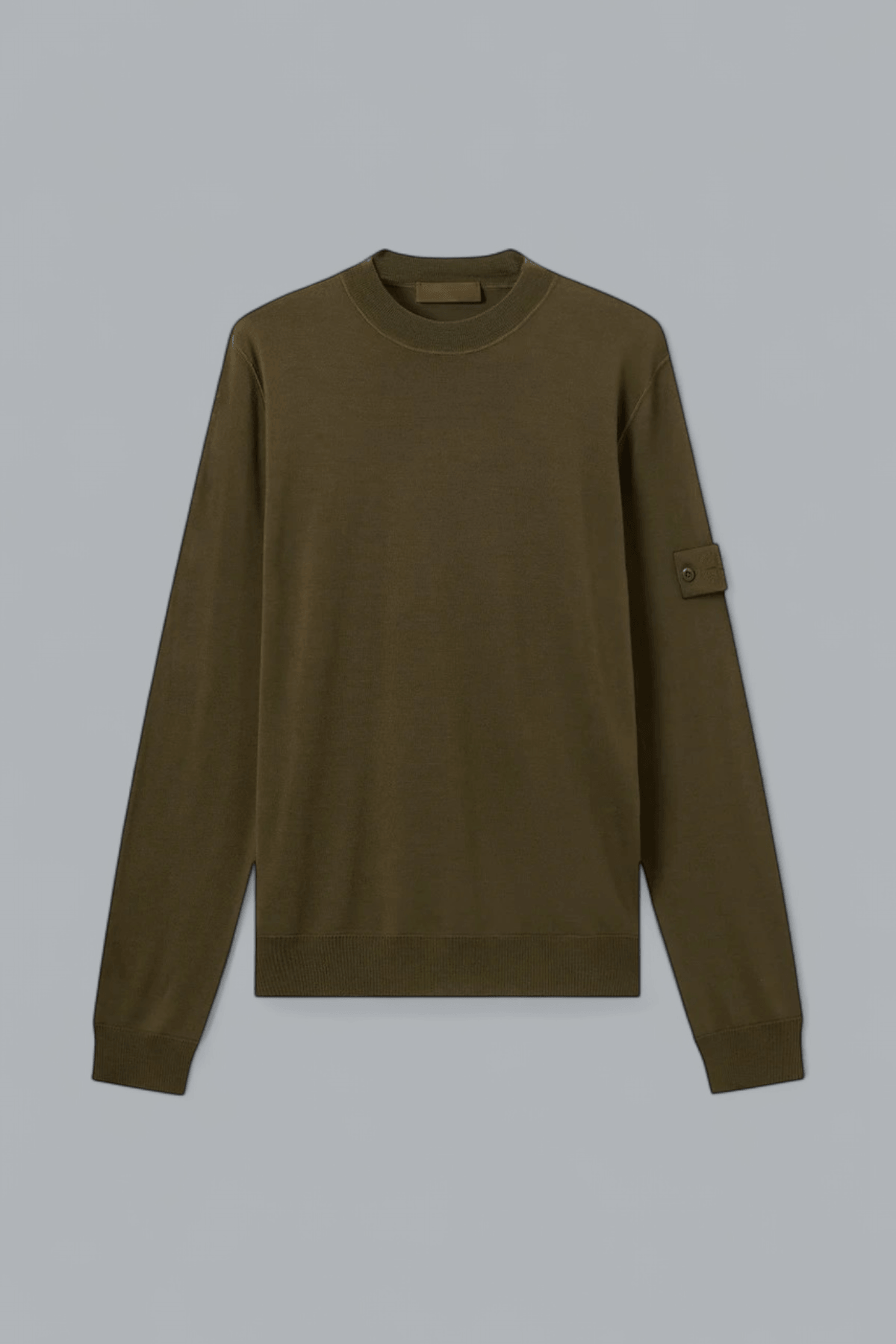 LIGHT PURE RWS WOOL GHOST CREWNECK