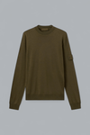 LIGHT PURE RWS WOOL GHOST CREWNECK