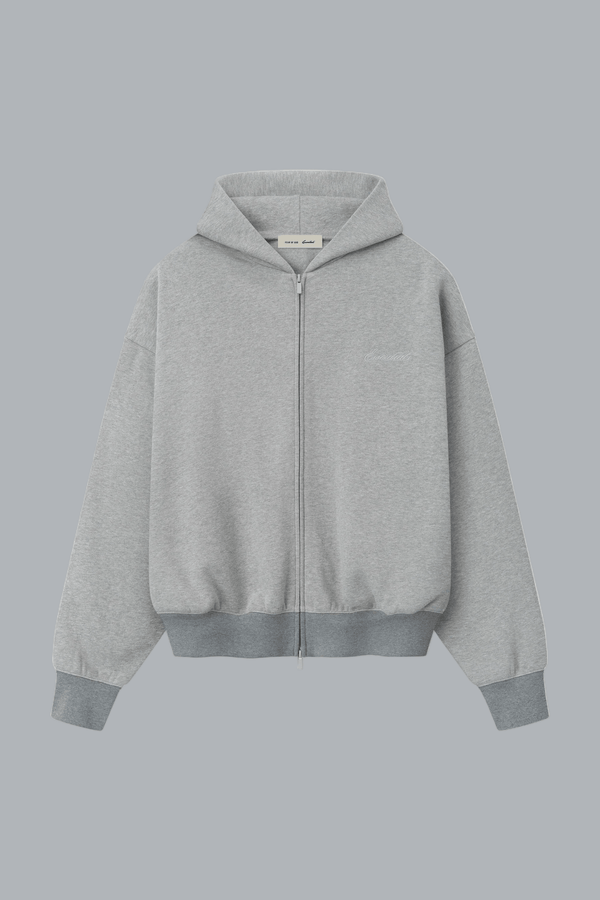 SIGNATURE CLASSIC ZIP THROUGH HOODIE