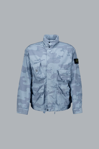 FADED CAMO RIPSTOP-TC JACKET POWDER BLUE