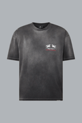 24-uurs service T-shirt met zwarte vlekken