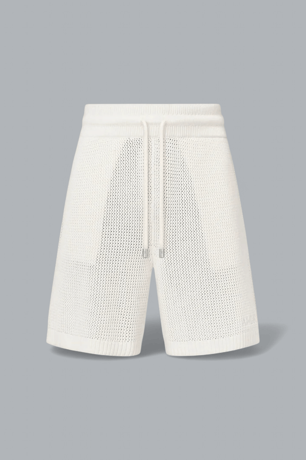 AMIRI LOGO CROCHET SHORT