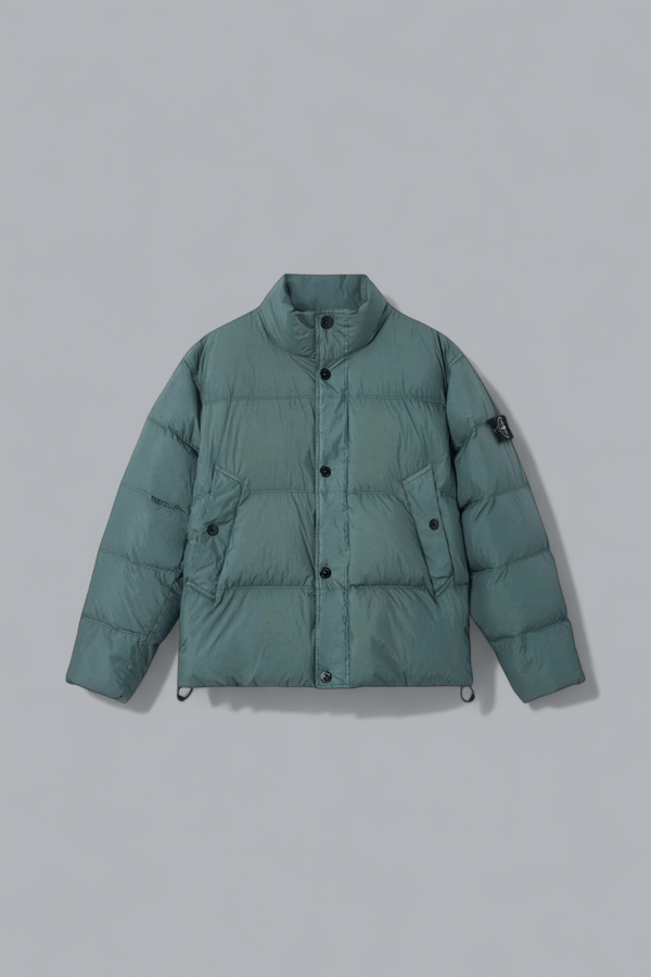 GARMENT DYED CRINKLE REPS NY DOWN JACKET