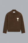 ALPACA KNIT AMI DE COEUR POLO SHIRT