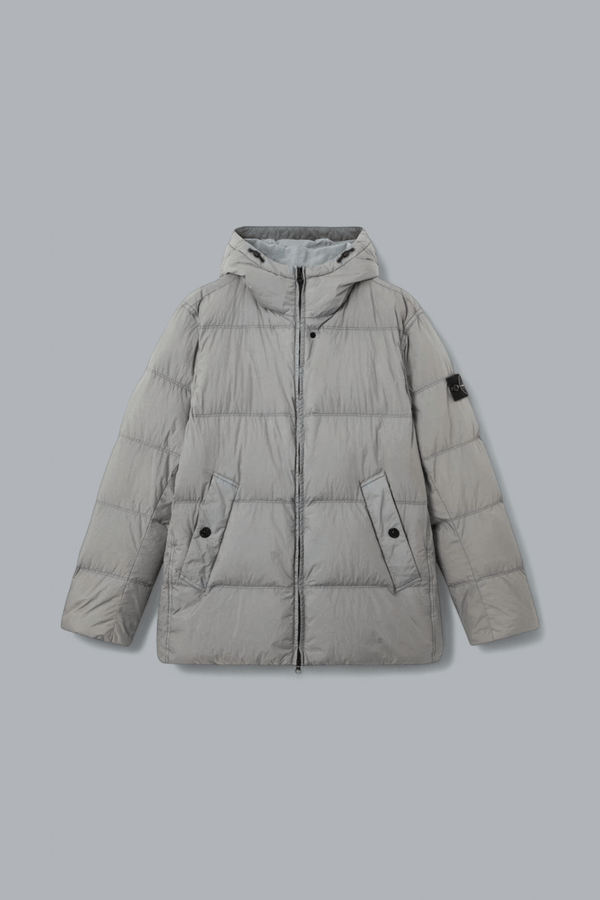 GARMENT DYED CRINKLE REPS NY DOWN JACKET