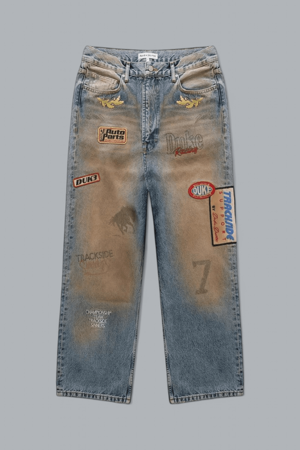 TRACKSIDE GEWASSEN JEANS