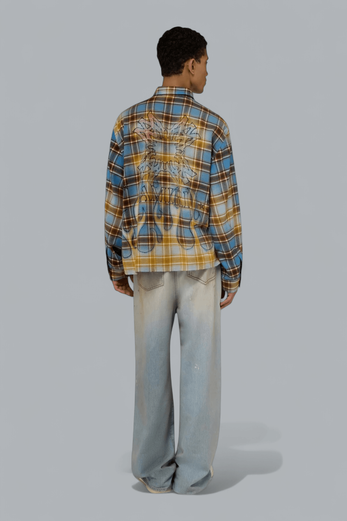 MA QUAD FLAMES FLANNEL SHIRT