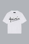 AMIRI SCRIPT TEE WHITE