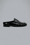 PENNY LOAFER WRINKLE MULE