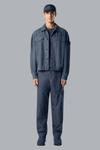 S.I. GHOST ALL-WEATHER COTTON CANVAS SHIRTS SLATE BLU