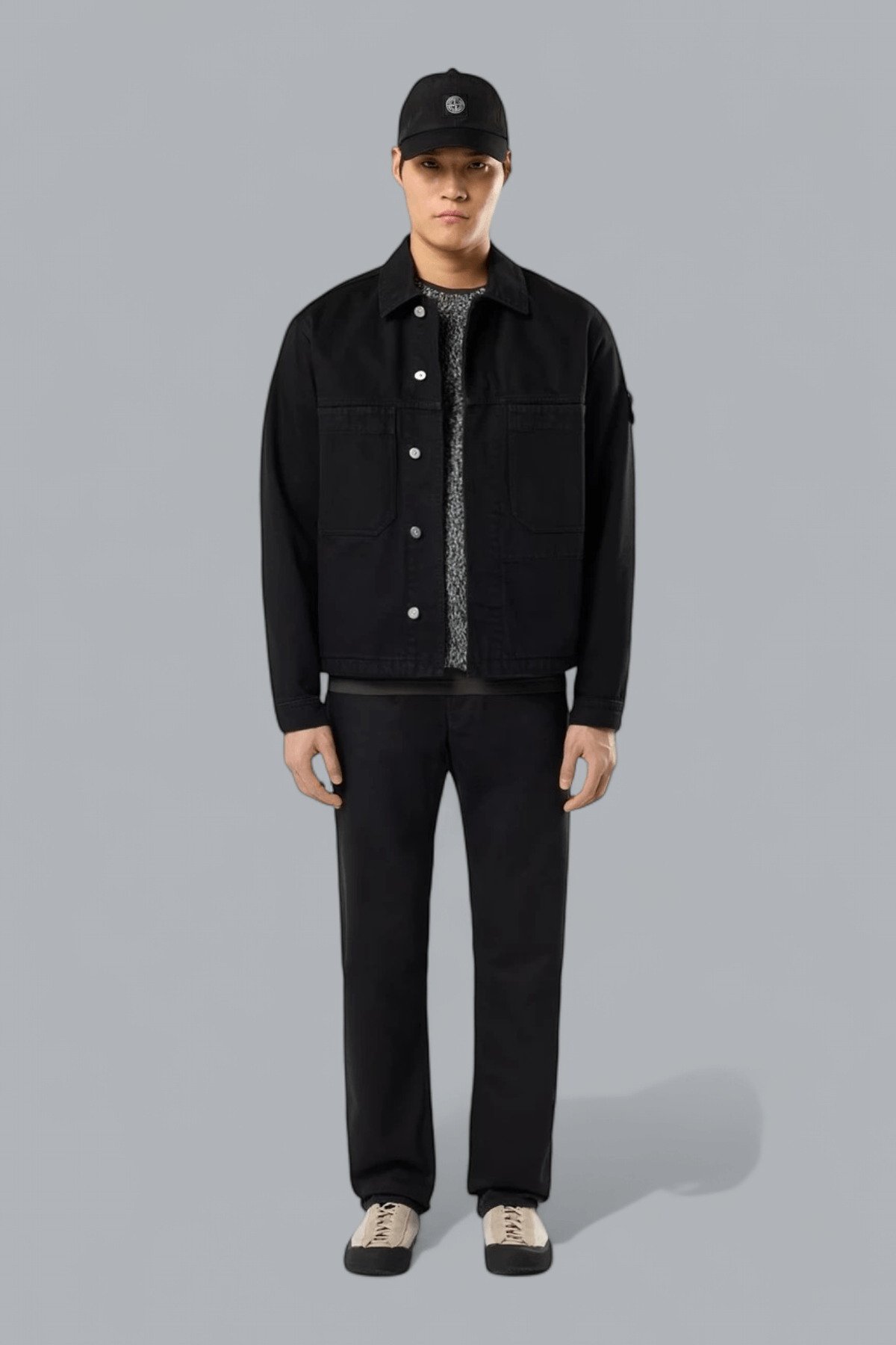 LIGHT BULL DENIM-TC STRAIGHT FIT JEANS