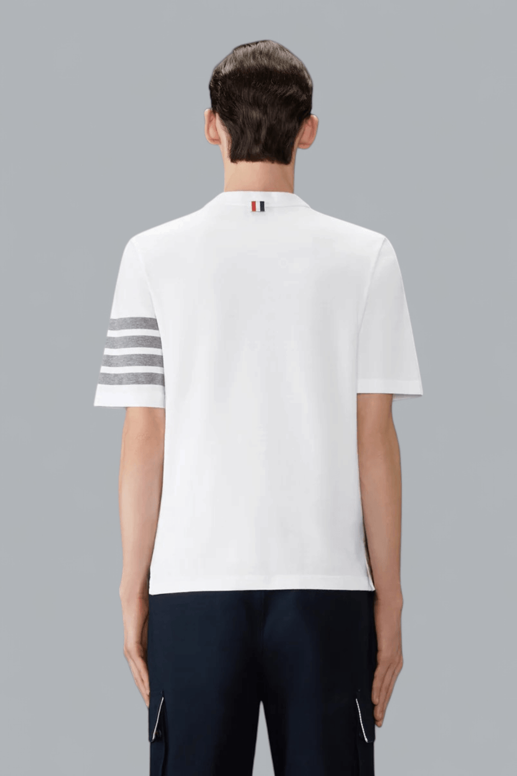 4 BAR SUSTAINABLE JERSEY T-SHIRT