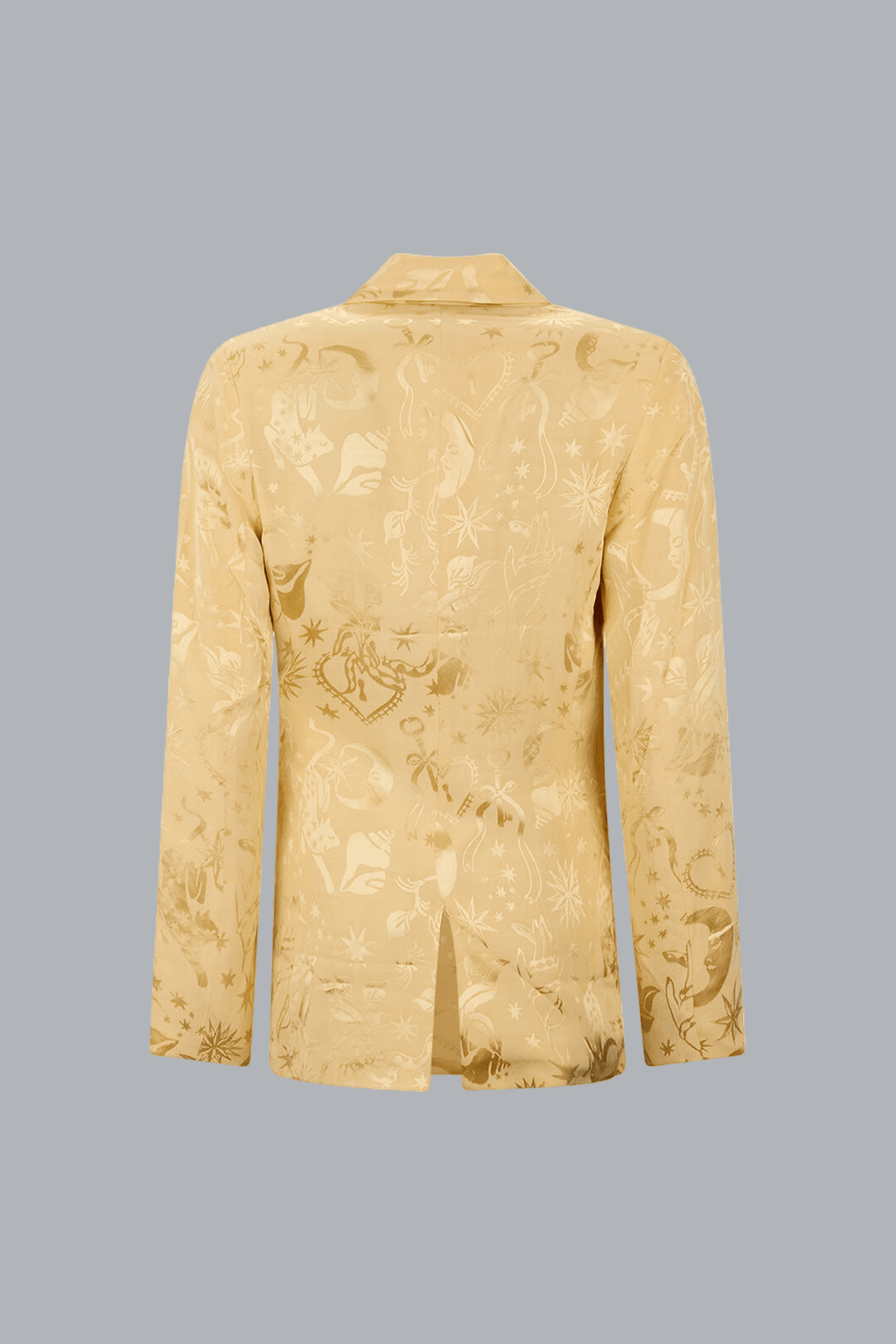 BEIGE LONG SLEEVE BLAZER