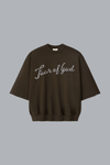 "43" CUT SLEEVE SWEATER