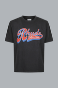 RHUDE PIT STOP TEE VINTAGE BLACK/ RED / BLUE