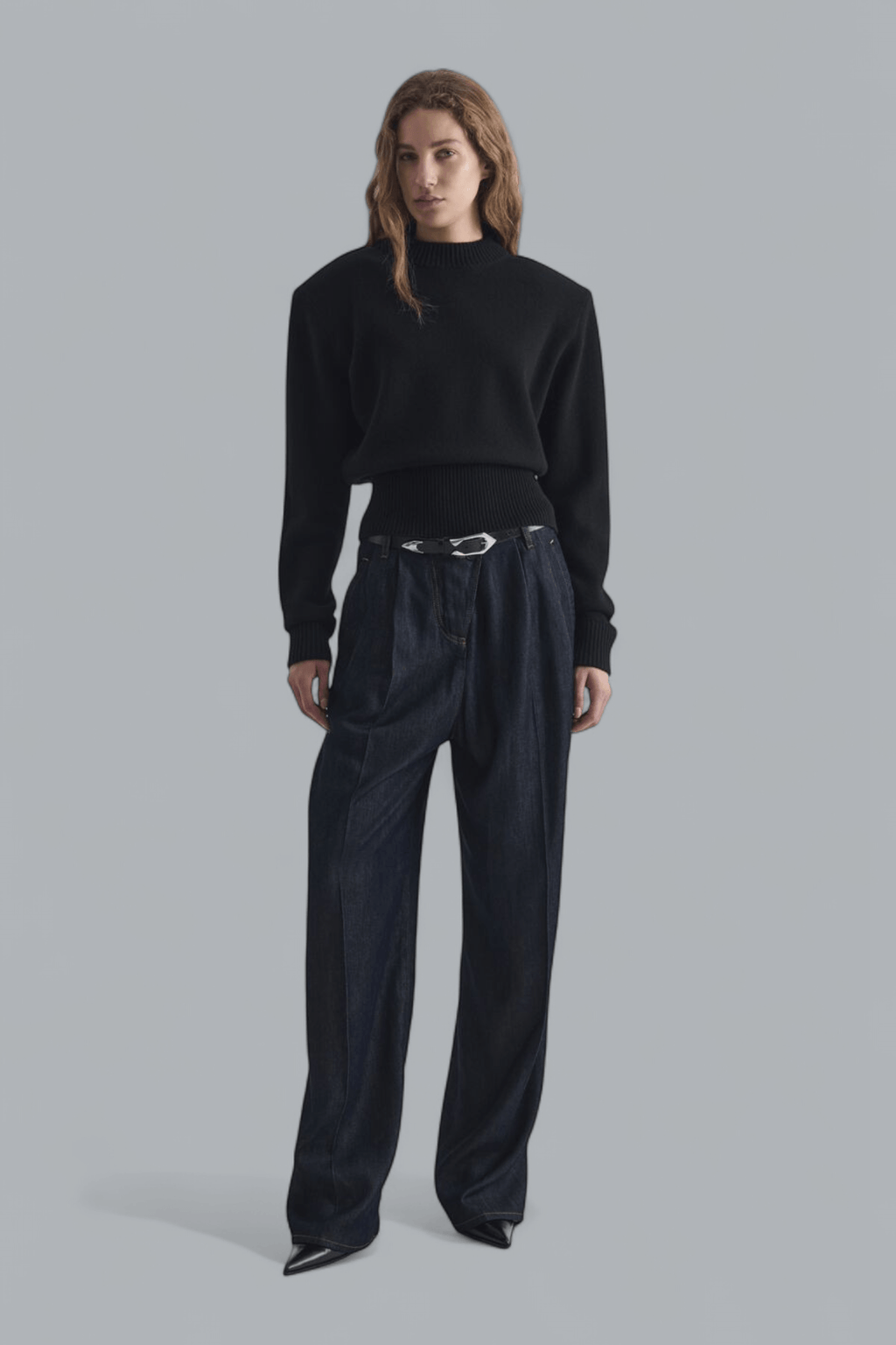 LOVELIE-SWEATSHIRT MIT RUNDHALSAUSSCHNITT