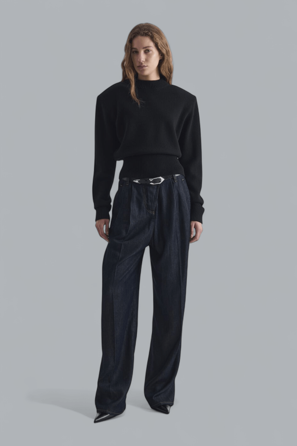 LOVELIE-SWEATSHIRT MIT RUNDHALSAUSSCHNITT