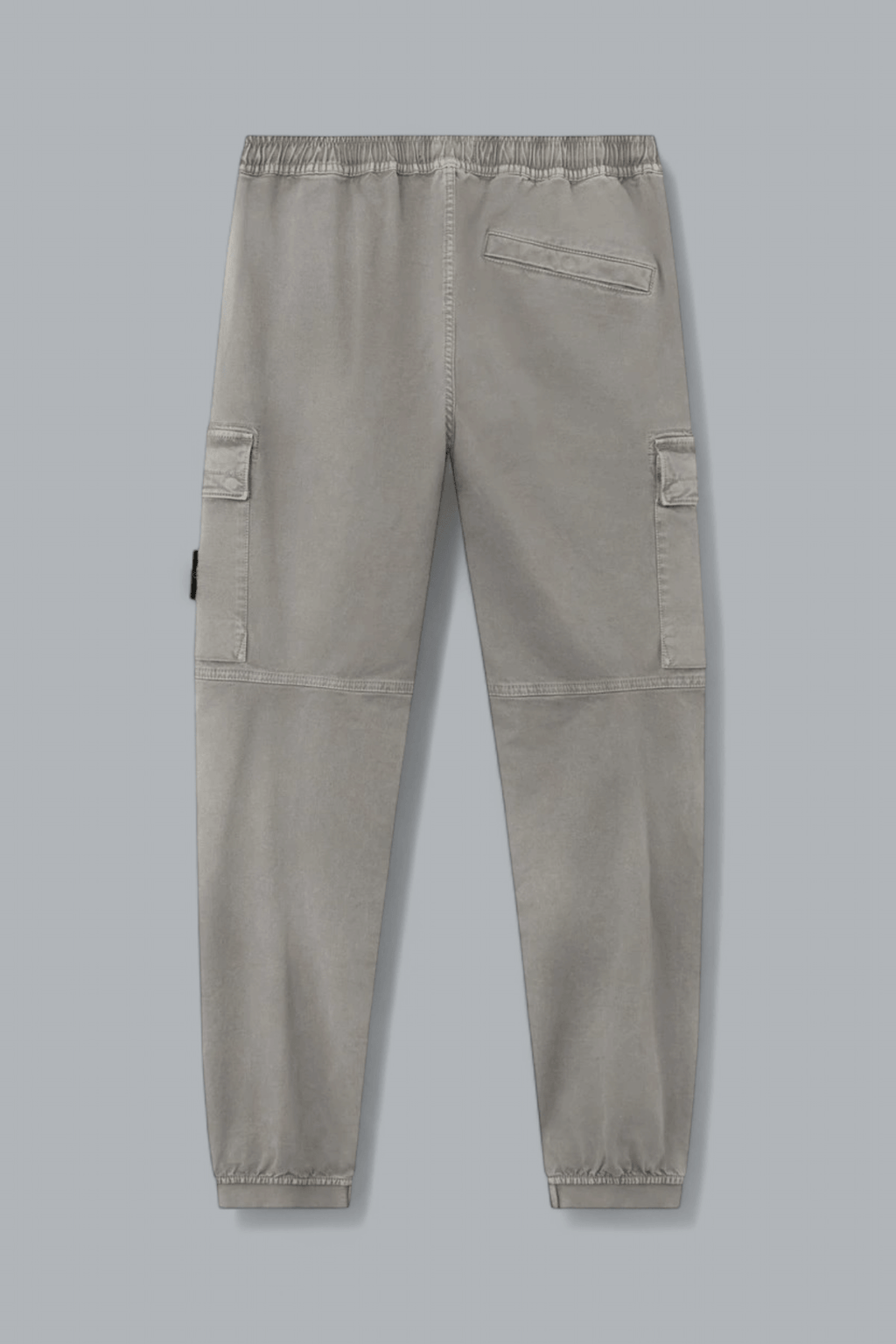 STRETCH ORGANIC BROKEN TWILL COTTON 'OLD' EFFECT CARGO PANTS