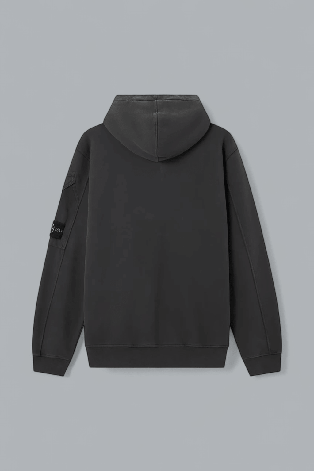 BRUSHED ORGANIC COTTON FLEECE HOODIE