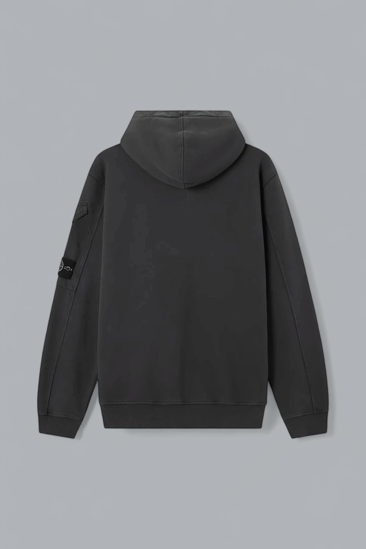 BRUSHED ORGANIC COTTON FLEECE HOODIE