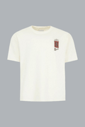 RHUDE FUMAR 91 TEE VINTAGE WHITE / BLACK / RED