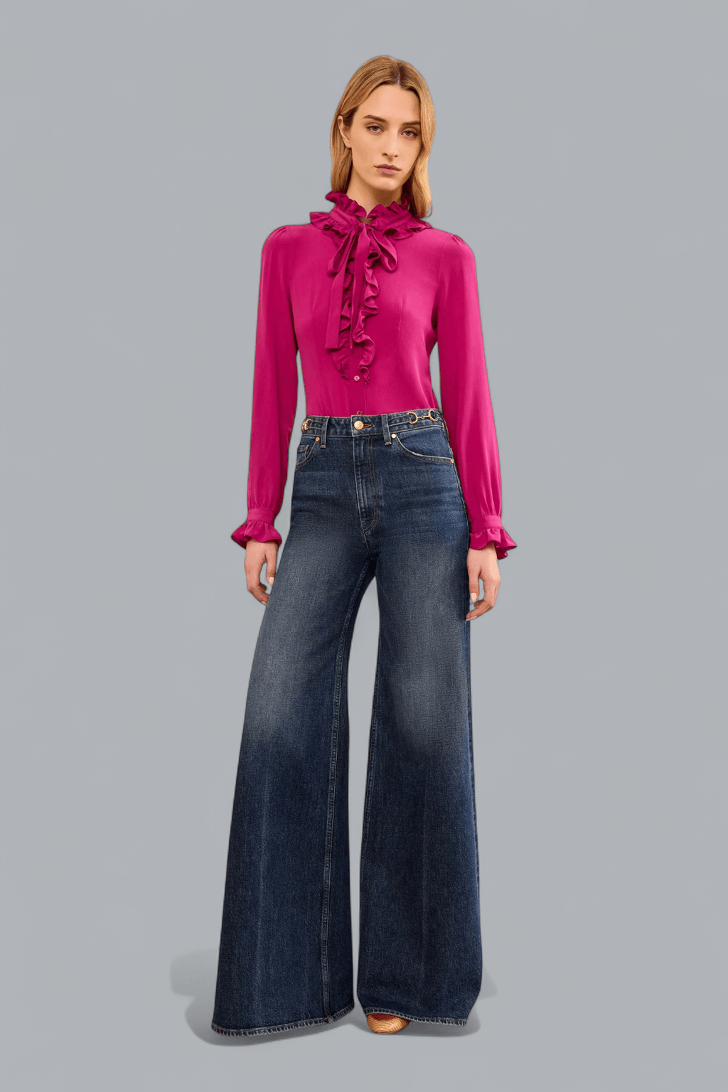 THE STRETCH VALORY FLARED JEANS