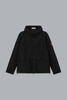 NYLON SMERIGLIATO-TC SHORT PARKA BLACK