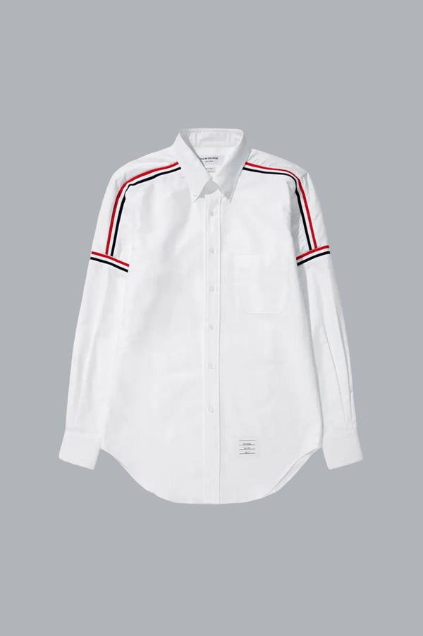 ELASTIC RWB CLASSIC FIT OXFORD COTTON SHIRT