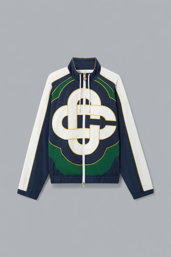 CC APPLIQUE COLOURBLOCK WINDBREAKER JACKET