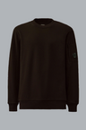 DIAGONAL RAISED FLEECE LENS SWEATER
