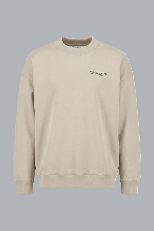 OFF LOGO SKATE SWEATER