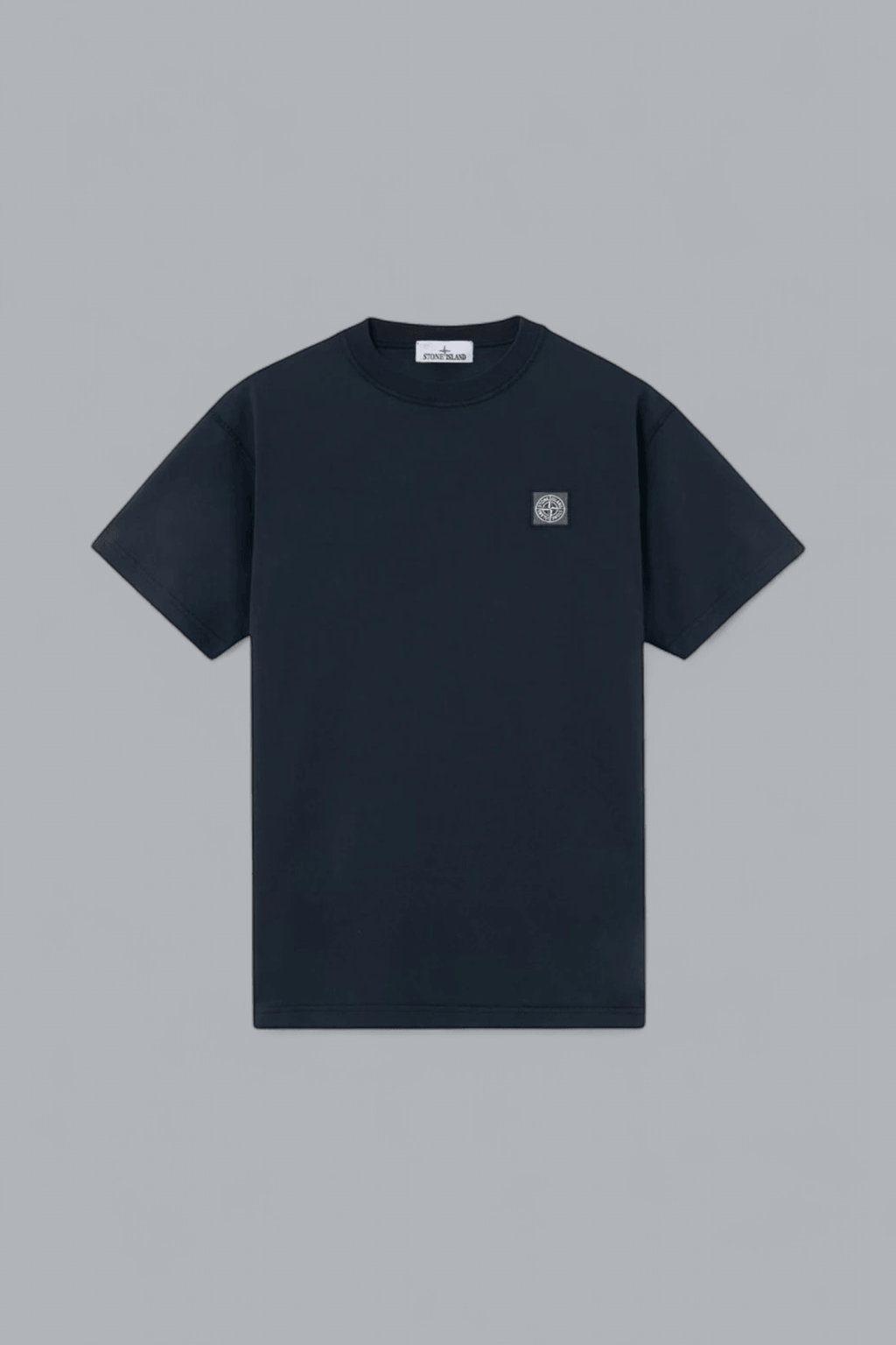 ORGANIC COTTON JERSEY 'FISSATO' EFFECT T-SHIRT