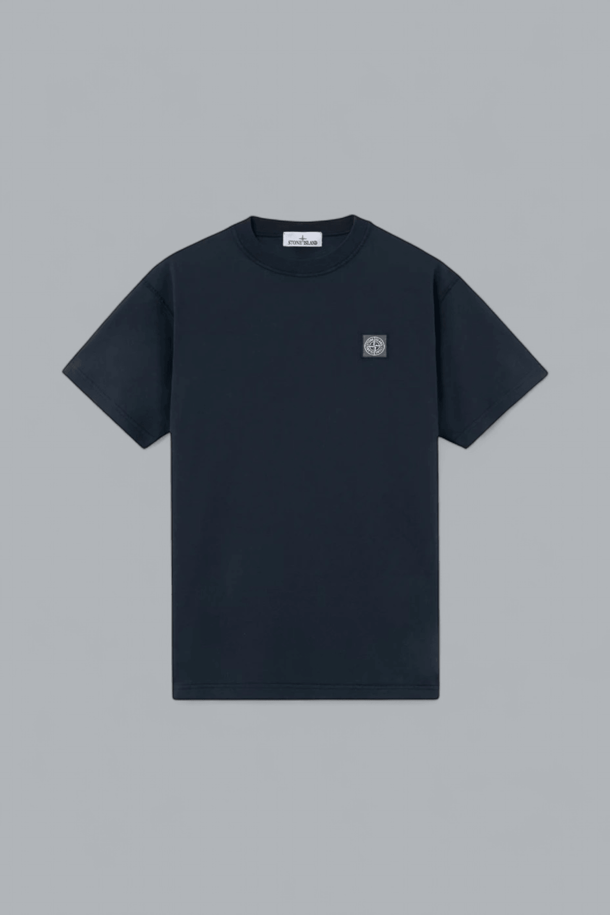 ORGANIC COTTON JERSEY 'FISSATO' EFFECT T-SHIRT