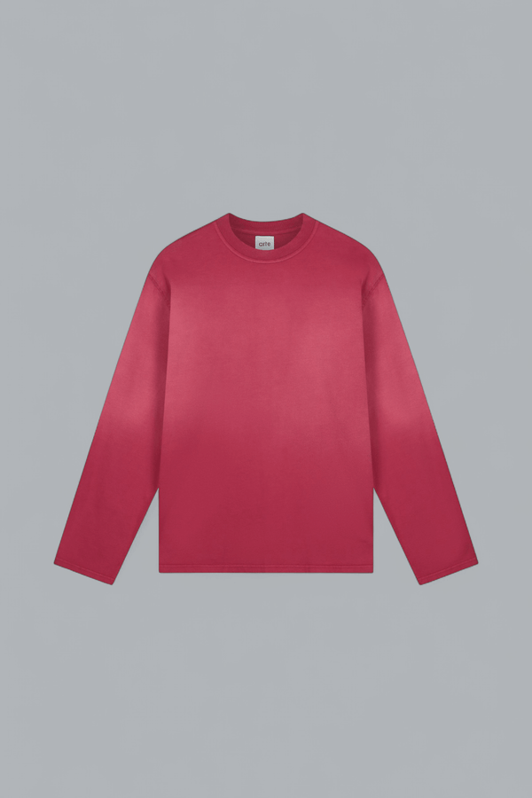 STENCIL SUNFADE LONG SLEEVE T-SHIRT