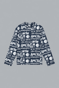POLYGRAPHIC LOGO LONG SLEEVE T-SHIRT