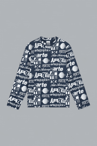 POLYGRAPHIC LOGO LONG SLEEVE T-SHIRT