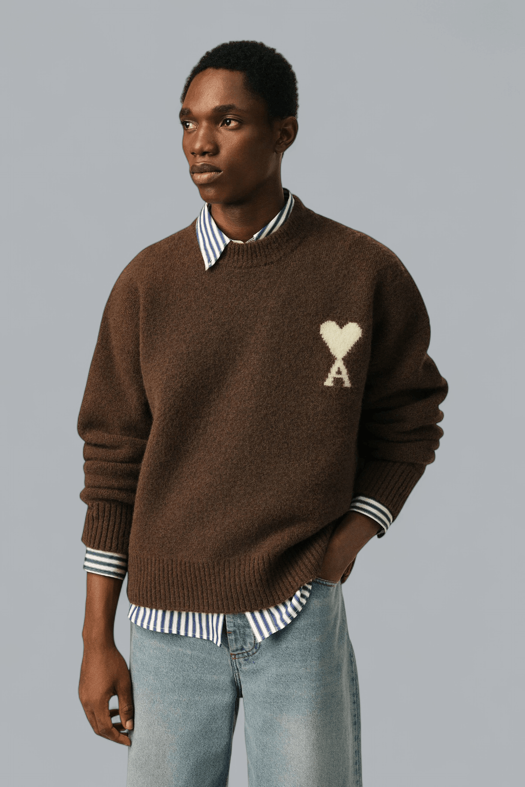 ALPACA KNIT AMI DE COEUR CREWNECK