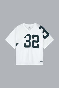 32 Jersey Navy/White
