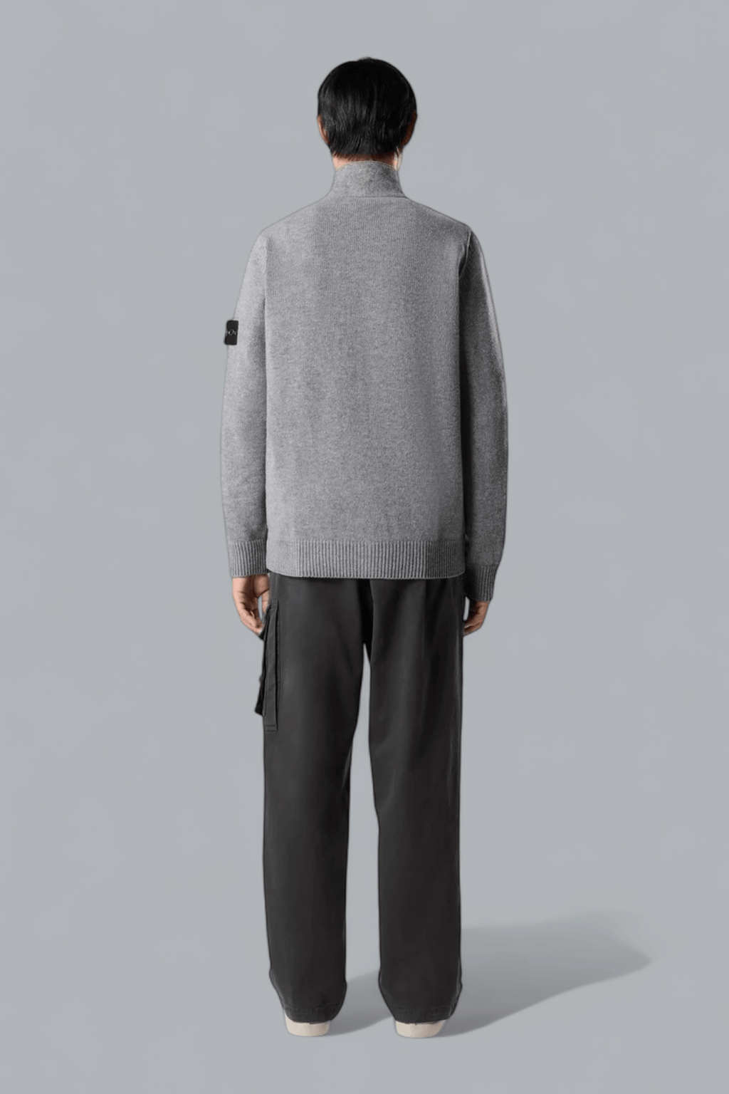 LAMBSWOOL BUTTON-UP CARDIGAN