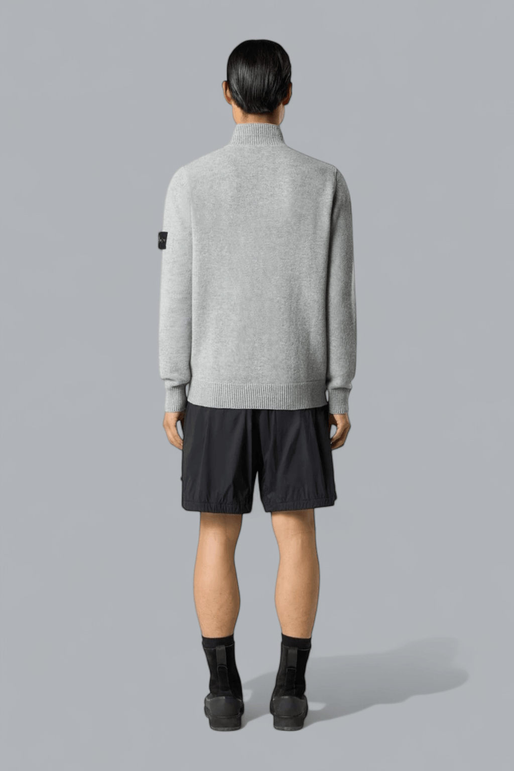 LAMBSWOOL HALF-ZIP JUMPER