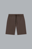 Interlock Supima Sport Shorts Ebony Brown