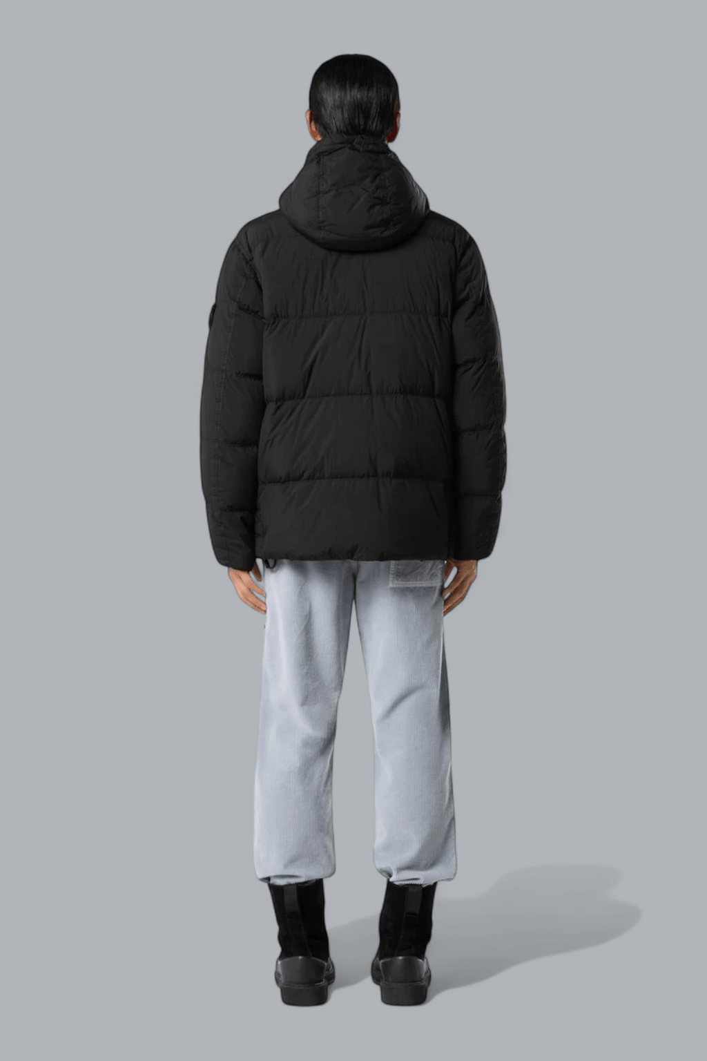 GARMENT DYED CRINKLE REPS NY DOWN JACKET