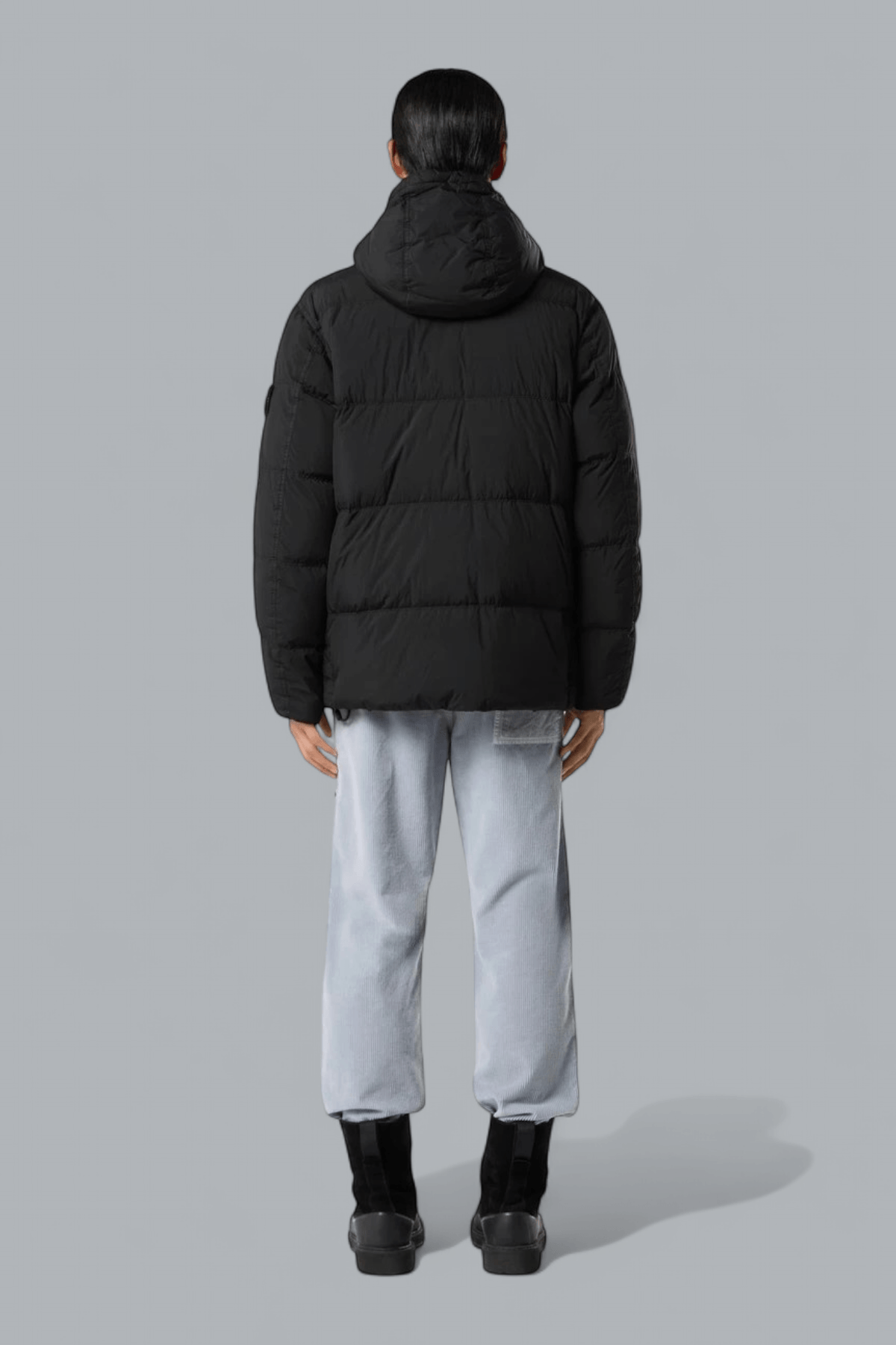 GARMENT DYED CRINKLE REPS NY DOWN JACKET