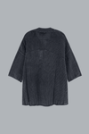 KNITTED VARSITY JERSEY GREY